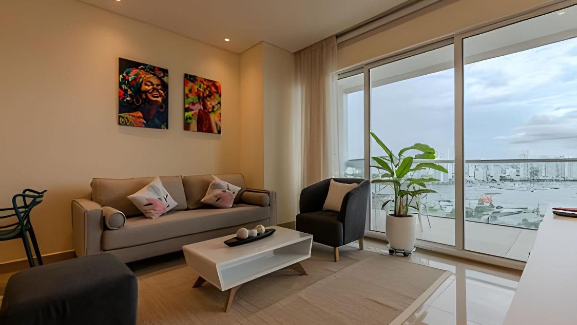 Apartamento Lujoso Apto De 1 Hab En Piso 15 Edificio H2 *