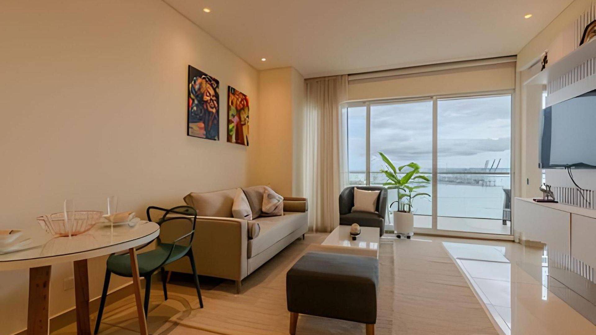 Lujoso Apto De 1 Hab En Piso 15 Edificio H2 Apartamento Cartagena