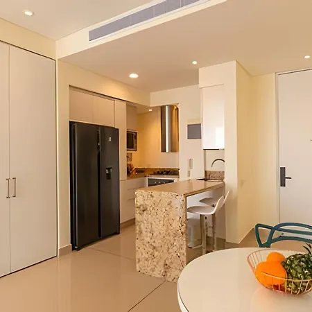 Lujoso Apto De 1 Hab En Piso 15 Edificio H2 Apartment Cartagena
