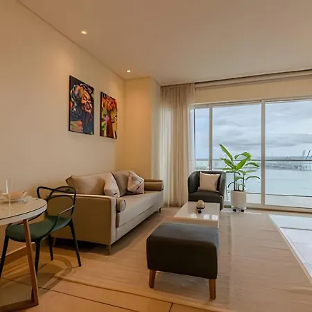Lujoso Apto De 1 Hab En Piso 15 Edificio H2 Apartment Cartagena