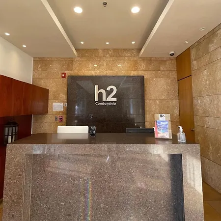 Lujoso Apto De 1 Hab En Piso 15 Edificio H2 Cartagena