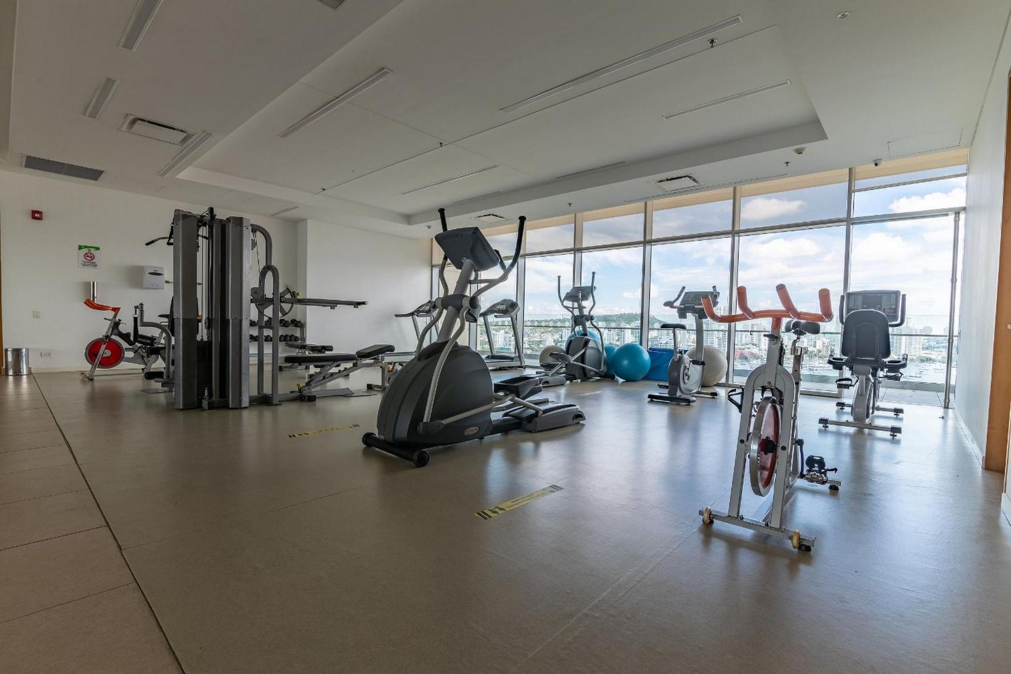 Lujoso Apto De 1 Hab En Piso 15 Edificio H2 Cartagena